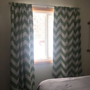 Chevron Blackout Curtain